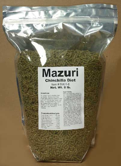 Mazuri Chinchilla Diet 8 pound
