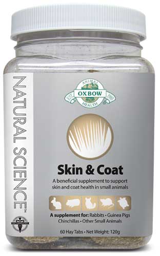 Oxbow Natural Science Skin and Coat Support 60 Tab