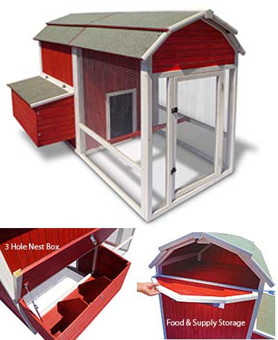 Old Red Barn Chicken Coop Old Red Barn Chicken Coop