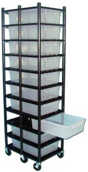 Sterilite Rack for 32 qt. Tubs 26" x 19" ***