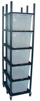 Sterilite Rack for 66 qt. Tubs 26� x 19� ***
