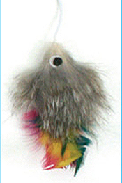 Cattachment Fur Fish Toy by Ware Mfg.