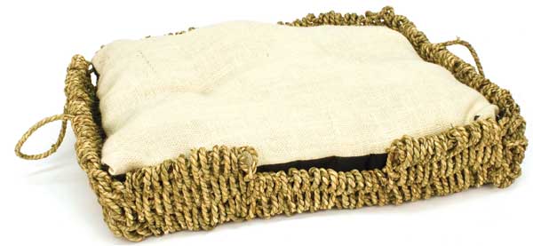 Seagrass-N-Burlap Bed by Ware Mfg.