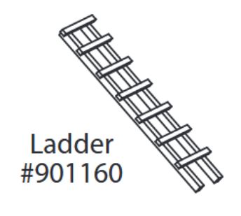 Replacement Ladder for Premium Plus Chick-N-Cottage