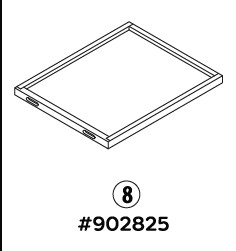 Replacement Pull Tray for Rustic Ranch Coop (15058)