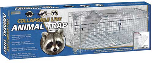 Collapsible Live Trap 32"x 10"x12"