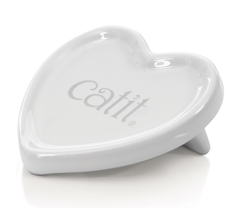 Catit Creamy Heart Dish