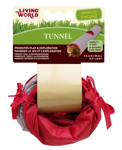 Living World Small Animal Tunnel Sm - Click Image to Close