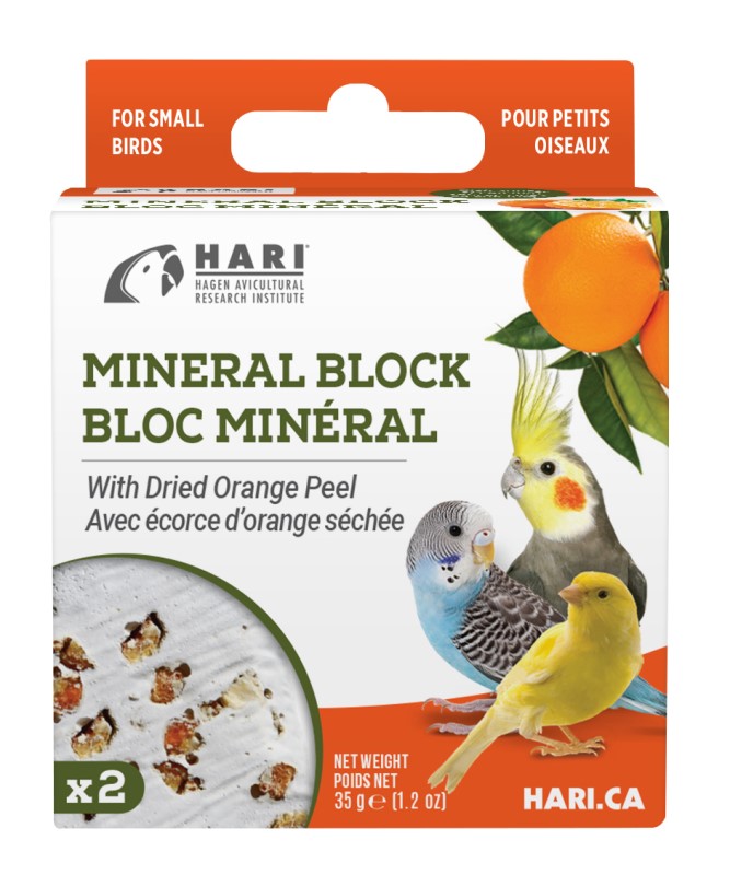 HARI Mineral Block with Orange Peel 2pack - Click Image to Close