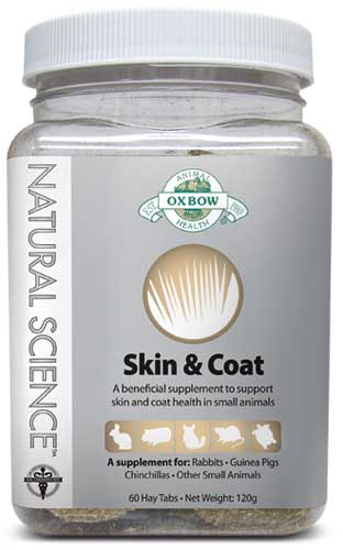 Oxbow Natural Science Skin and Coat Support 60 Tab - Click Image to Close