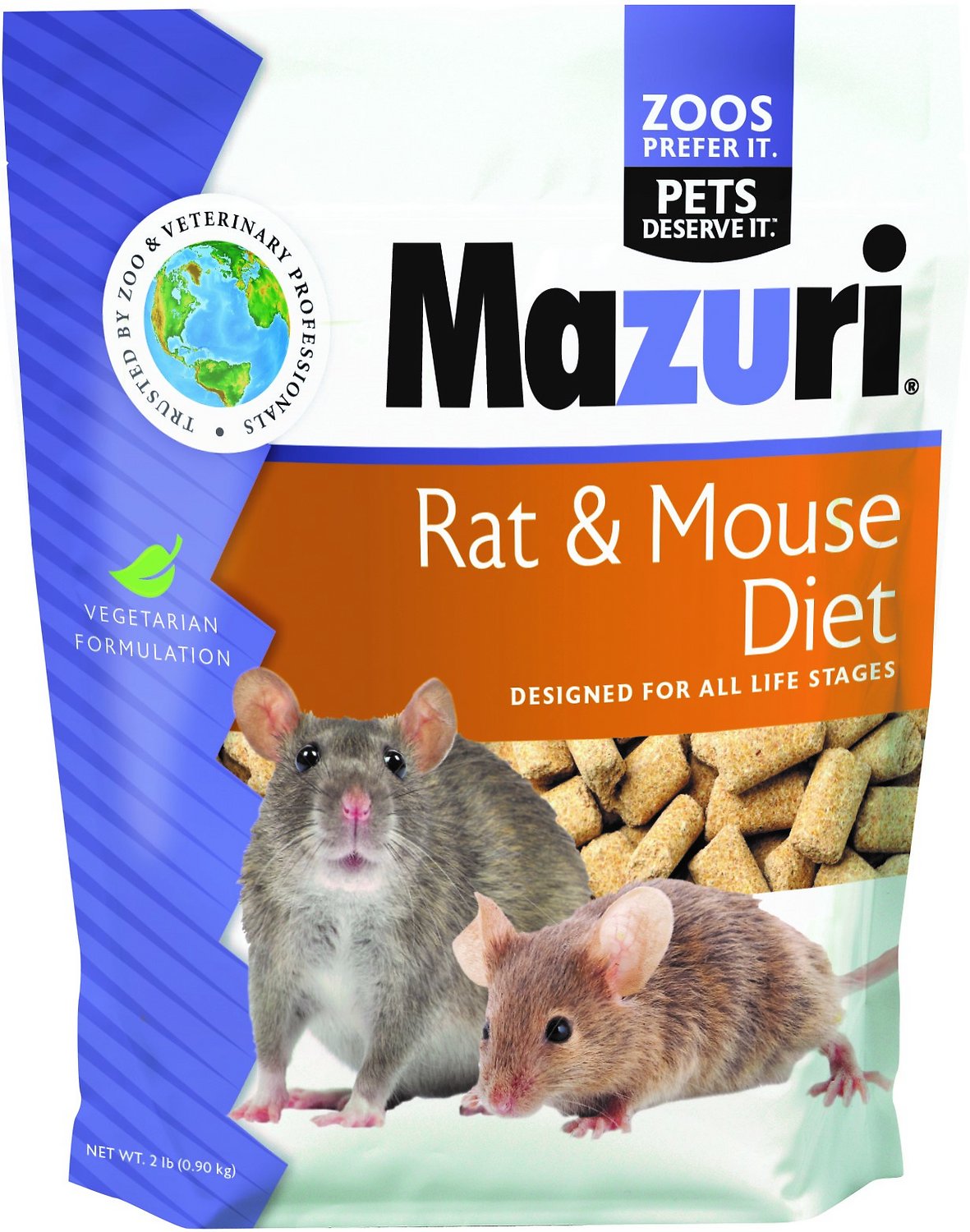 Mazuri Rat & Mouse Diet - Click Image to Close