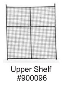 Replacement Top Shelf for Chew Proof High Rise (WA 00338) - Click Image to Close