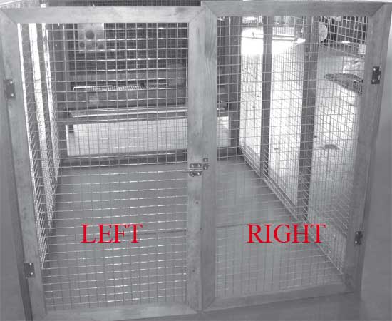 Replacement Right End Panel for Chick-N-Rabbit Pen (WA 01491) - Click Image to Close