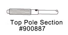 Replacement Top Pole for Kitty Skyscraper (WA 11045) - Click Image to Close