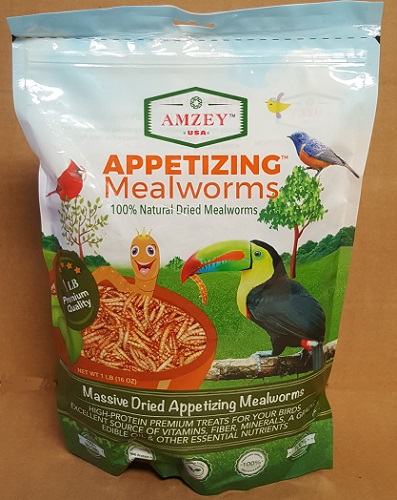 Dried Mealworms 16 oz.