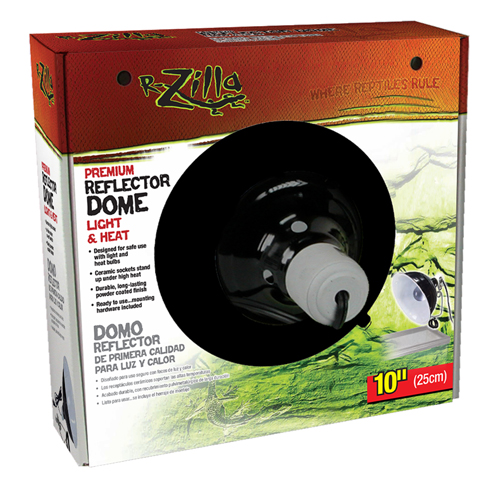 Zilla Ceramic Clamp Domes Black - Click Image to Close