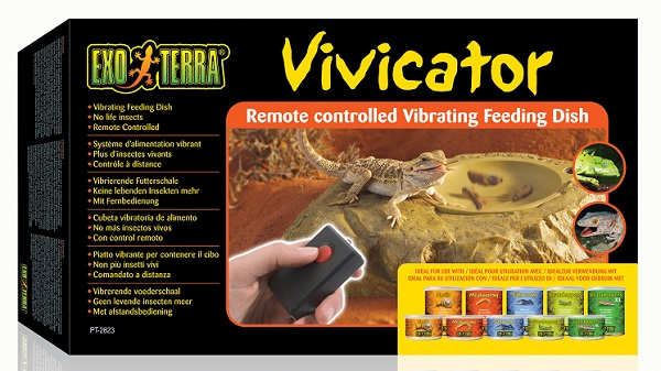 Exo Terra Vivicator Vibrating Feeding Dish - Click Image to Close