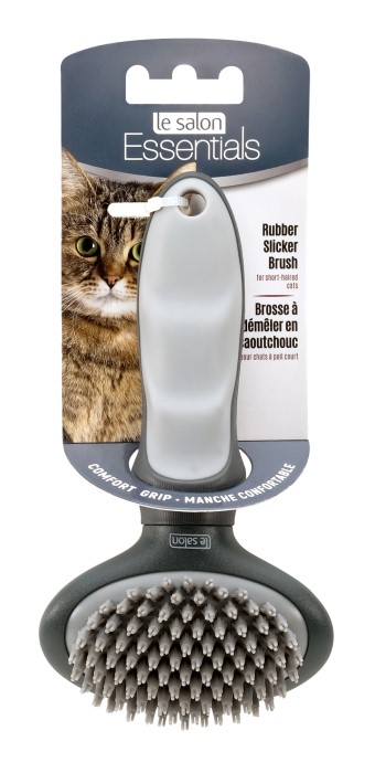 Le Salon Essentials Cat Triple-Finger Massage Brush - Click Image to Close