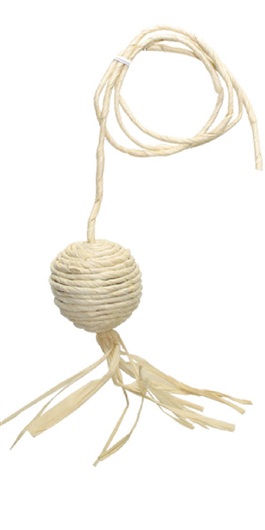 Raffia Ball with String - Click Image to Close