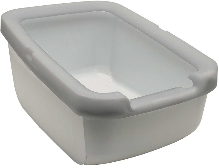 Catit Cat Pan with Litter Shield Rim