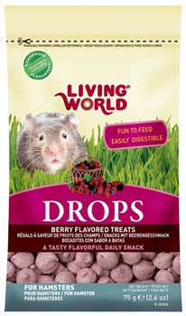 Living World Field Berry Drops for Hamsters - Click Image to Close