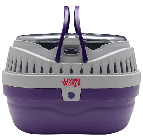 Living World Carrier Purple/Grey Small - Click Image to Close