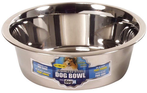 Dogit Stainless Steel Dog Bowls - Click Image to Close