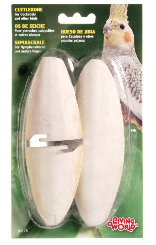 Living World Cuttlebone - Large - Twin Pack