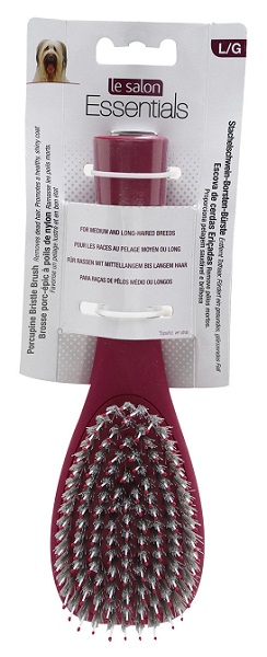 Le Salon Essentials Dog Porcupine Bristle Brush - Click Image to Close