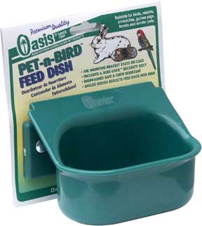 Pet-N-Bird Feed Cup by Kordon - Click Image to Close