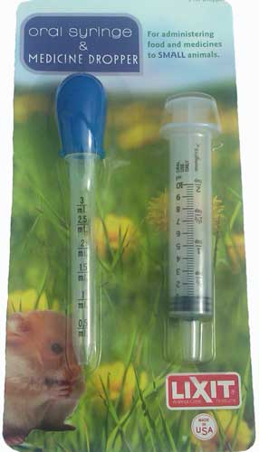 Medicine Dropper & Syringe Kit by Lixit