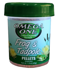 Omega One Frog and Tadpole Pellet 1.2oz - Click Image to Close