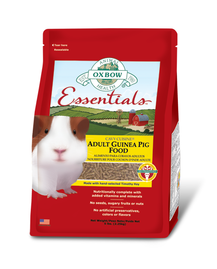 Essentials Adult Guinea Pig Food by Oxbow - Click Image to Close