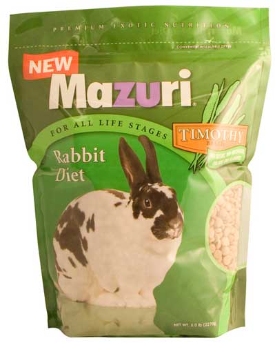 Mazuri Rabbit Diet with Timothy - Click Image to Close