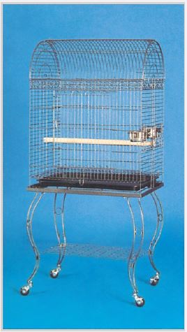 Arch Top Conure, Small Parrot Cage with Stand by TSI - Click Image to Close