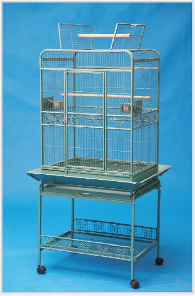 Open Top Cage with Stand by TSI - Click Image to Close