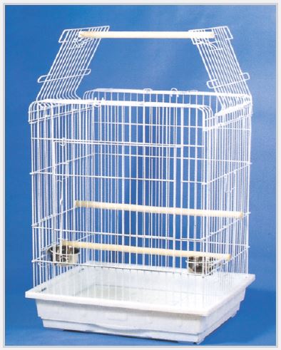 Open Top Small - Medium Parrot Cage by TSI - Click Image to Close