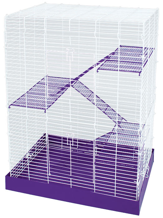 Chew Proof 4 Story Hamster Cage by Ware Pet - Click Image to Close