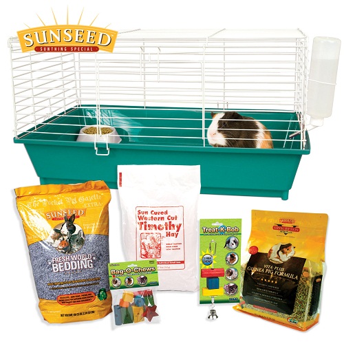 Home Sweet Home Sunseed Guinea Pig Starter Kit - Click Image to Close