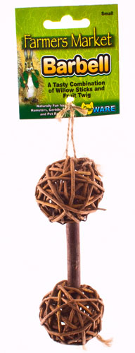 Willow Barbell by Ware Pet - Click Image to Close