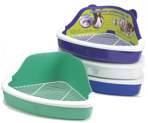 Scatterless Jumbo Lock-N-Litter Pan by Ware Pet - Click Image to Close