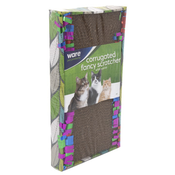 Cat Fancy Scratcher Long Lasting Corrugate - Click Image to Close