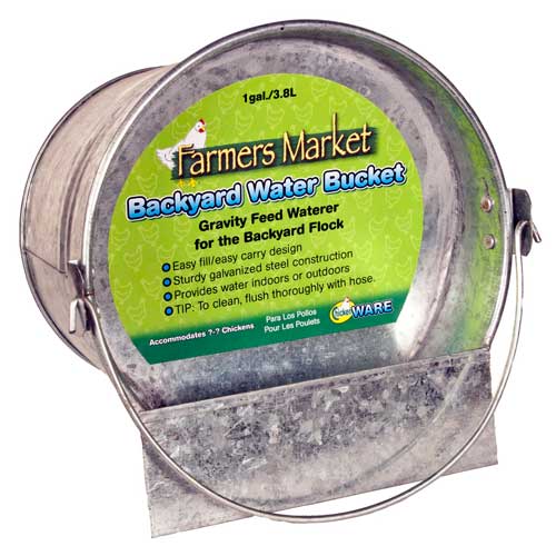 Farmers Market Backyard Water Bucket - Click Image to Close