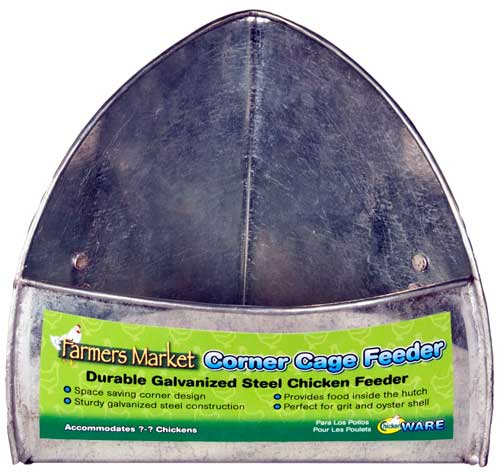 Farmers Market Corner Cage Feeder - Click Image to Close