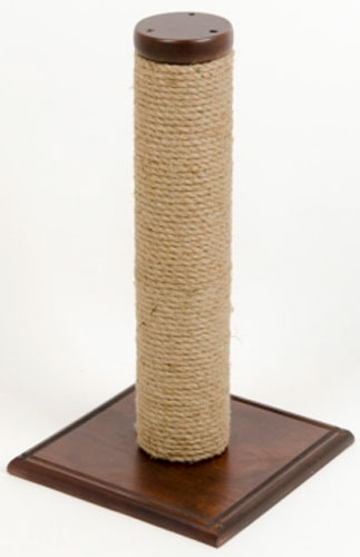 CatWare Jute Post with Square Base - Click Image to Close