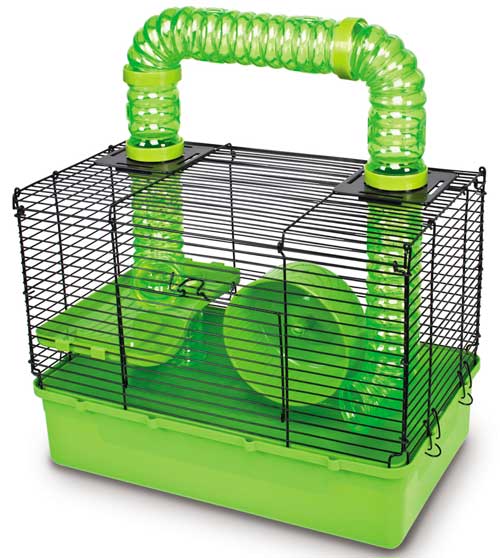 Critter Universe Tube Time 15" Cage by Ware Mfg. - Click Image to Close