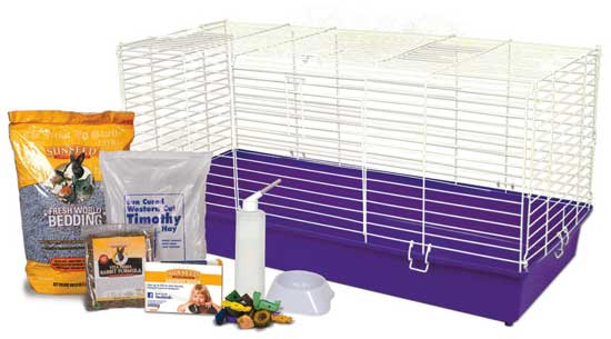 Home Sweet Home Sunseed 40" Rabbit Starter Kit - Click Image to Close