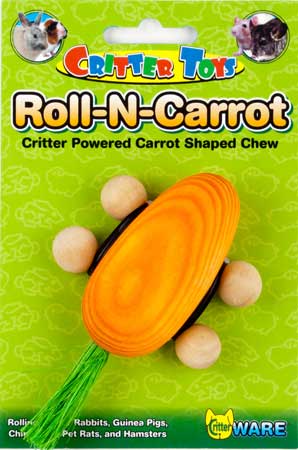 Critter Toys Roll-N-Carrot