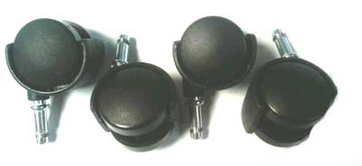 Replacement Caster Wheels for Indoor Hutches - Click Image to Close