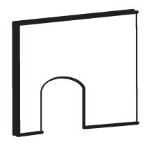 Replacement Divider Panel for Premium Plus Bunny Barn (WA 01519)